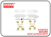 8-97264145-0 8972641450 Isuzu Brake Parts DMAX 4X4 Front Disc Brake Caliper Pad Kit