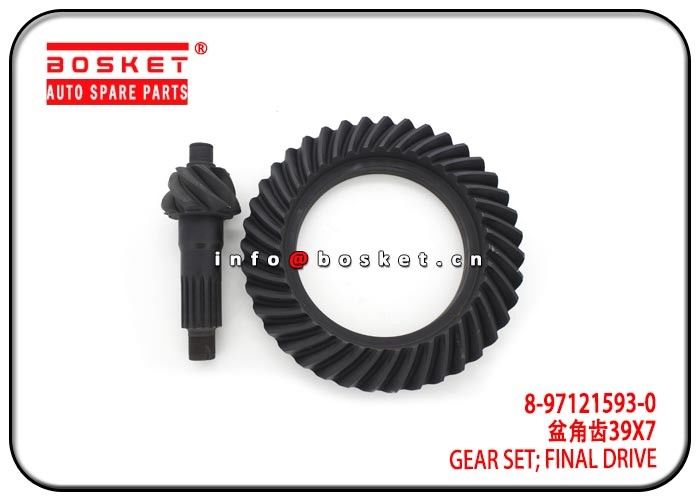 Final Drive Gear Set Isuzu Truck Parts 8-97121593-0 8971215930