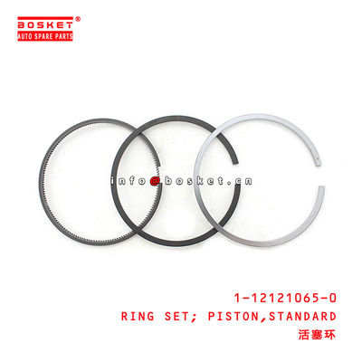 1-12121065-0 Standard Piston Ring Set 1121210650 Suitable for ISUZU FRR FTR 6BG1