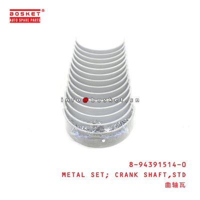 8-94391514-0 Standard Crank Shaft Metal Set Suitable for ISUZU LT132 6HE1T 8943915140