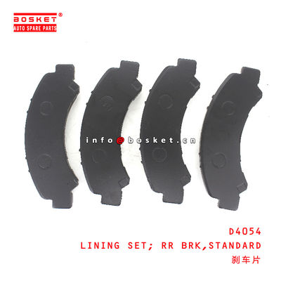 D4054Standard Rear Brake Lining Set suitable for ISUZU NLR85 RR HINO300