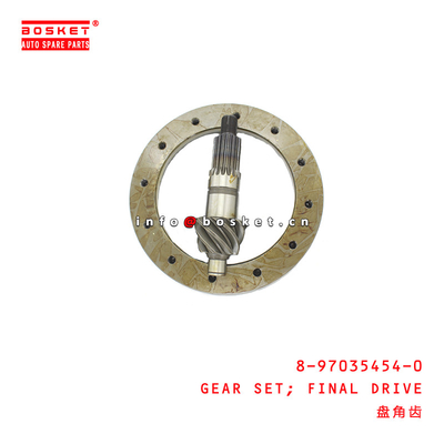 8-97035454-0 Final Drive Gear Set Suitable For ISUZU 4HE1 8970354540