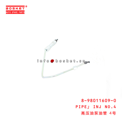 8-98011609-0 Injection NO.4 PIPE Suitable For ISUZU 4JJ1 8980116090