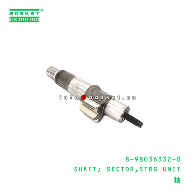 8-98036332-0 Steering Unit Sector Shaft suitable for ISUZU   8980363320