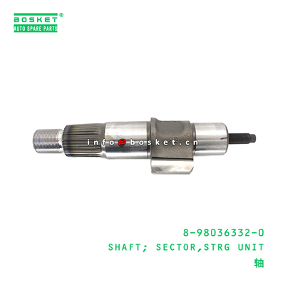 8-98036332-0 Steering Unit Sector Shaft suitable for ISUZU   8980363320