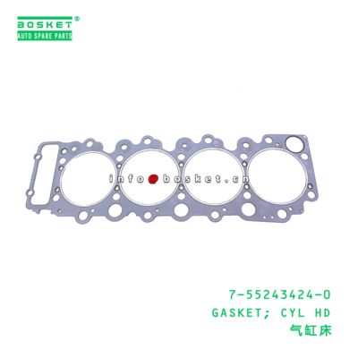 7-55243424-0 GASKET; CYL HD suitable for ISUZU 700P 4HK1 7552434240