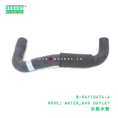 8-94110474-4 HOSE; WATER,RAD OUTLET suitable for ISUZU 8941104744