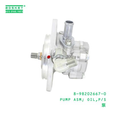 8-98202667-0 PUMP ASM; OIL,P/S suitable for ISUZU 8982026670