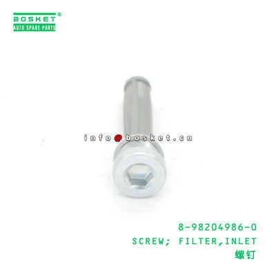 8-98204986-0 SCREW; FILTER,INLET suitable for ISUZU  8982049860