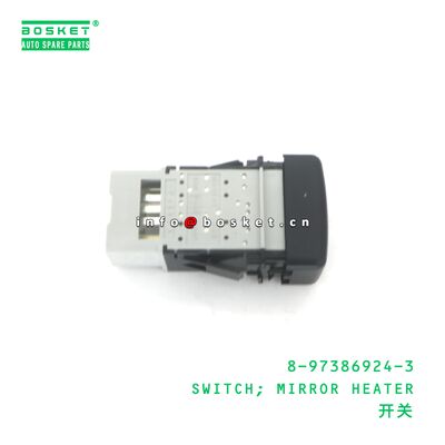 8-97386924-3 SWITCH; MIRROR HEATER suitable for ISUZU 8973869243