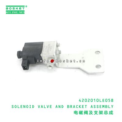 4202010LE058 SOLENOID VALVE AND BRACKET ASSEMBLY suitable for JAC N80 N90 4202010LE058
