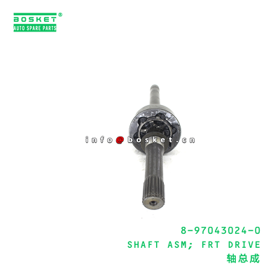 8-97043024-0 SHAFT ASM; FRT DRIVE suitable for ISUZU 8970430240