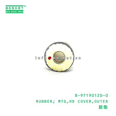 8-97190120-0 RUBBER; MTG,HD COVER,OUTER suitable for ISUZU 8971901200