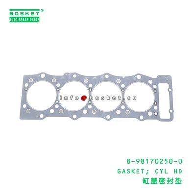 8-98170250-0 GASKET; CYL HD suitable for ISUZU 8981702500