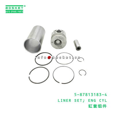 ISUZU Compatible Engine Cylinder Liner Set with 3 Months Warranty and Small Quantity Orders