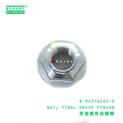 8-94376262-0 NUT; FINAL DRIVE PINION suitable for ISUZU TFR54 UCS17 4JA1 4ZE1 8943762620