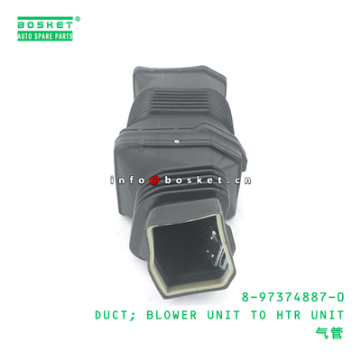 8-97374887-0 Blower Duct ISUZU 8973748870 Blower Unit to Heater Unit for Isuzu Truck HVAC