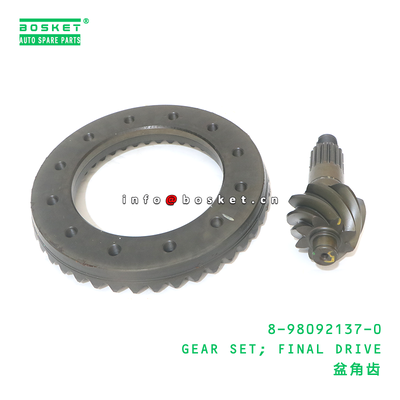 8-98092137-0 Final Drive Gear Set ISUZU NKR 1PCS Differential Gear Set Replacement Part