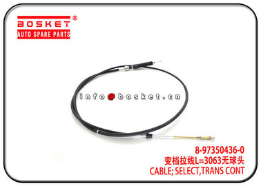 ISUZU 4HG1 NPR MYY6P MYY5T 8-97350436-0 8973504360 Transmission Control Select Cable