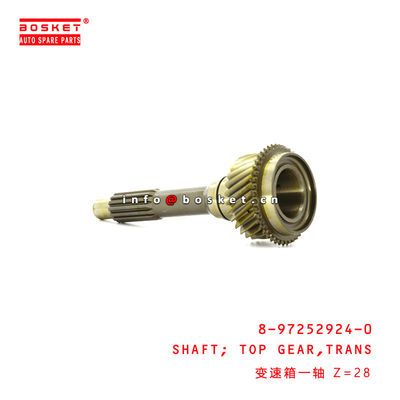 ISUZU NKR77 4JH1 Transmission Top Gear Shaft 8972529240 8-97252924-0