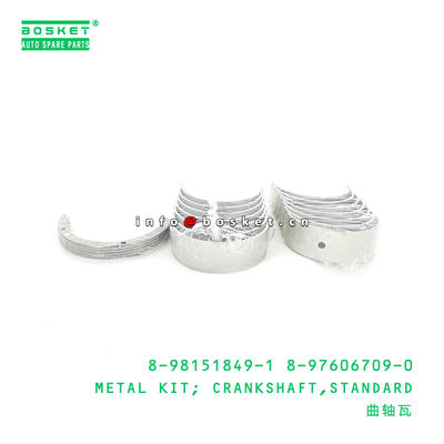 8-98151849-1 8-97606709-0 Standard Crankshaft Metal Kit 8981518491 8976067090 For ISUZU CYZ52 6WG1T