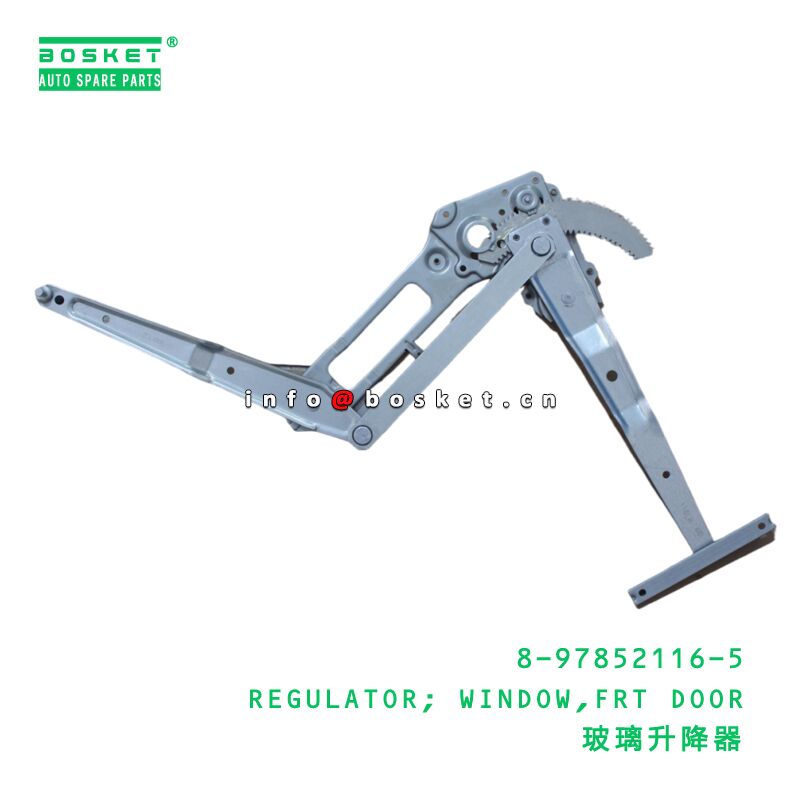 8-97852116-5 REGULATOR; WINDOW,FRT DOOR suitable for ISUZU NKR 4JH1 4JB1 8978521165