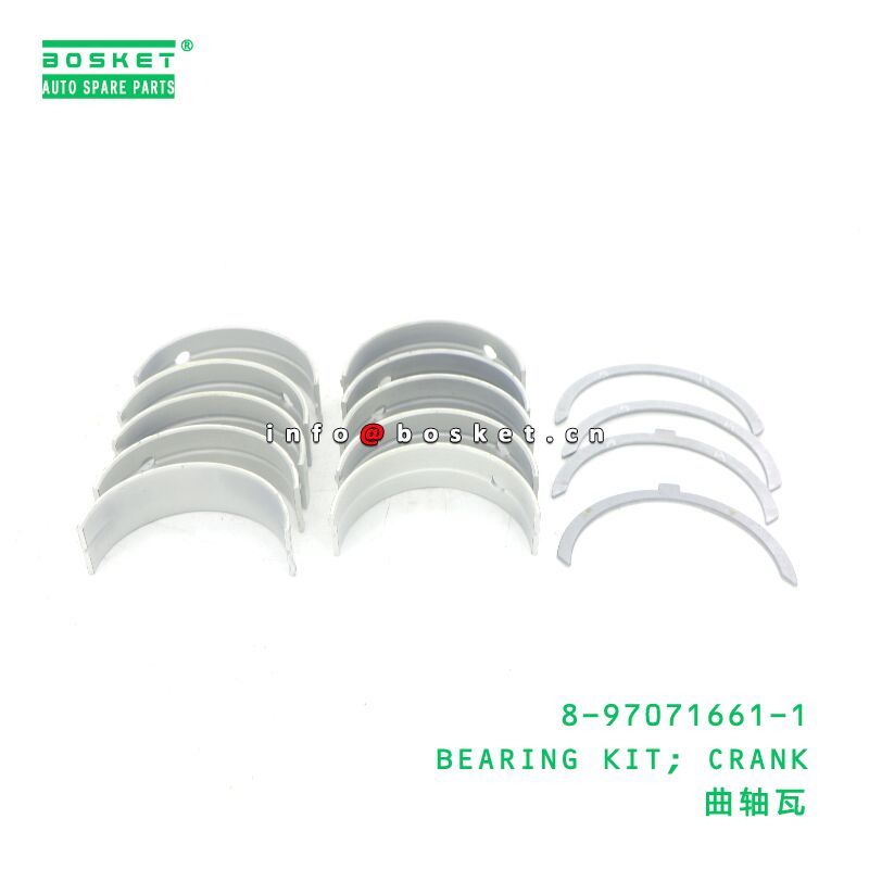 8-97071661-1 BEARING KIT; CRANK suitable for ISUZU NPR 4BG1 8970716611