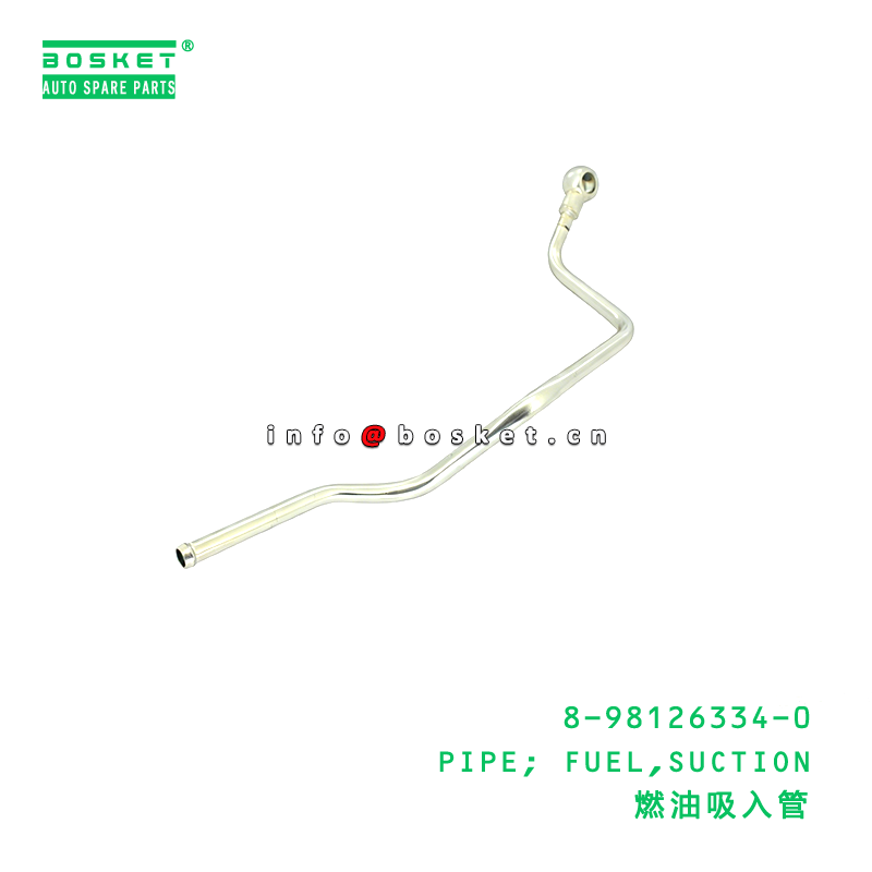 8-98126334-0 Fuel Suction Pipe Suitable for ISUZU 8981263340