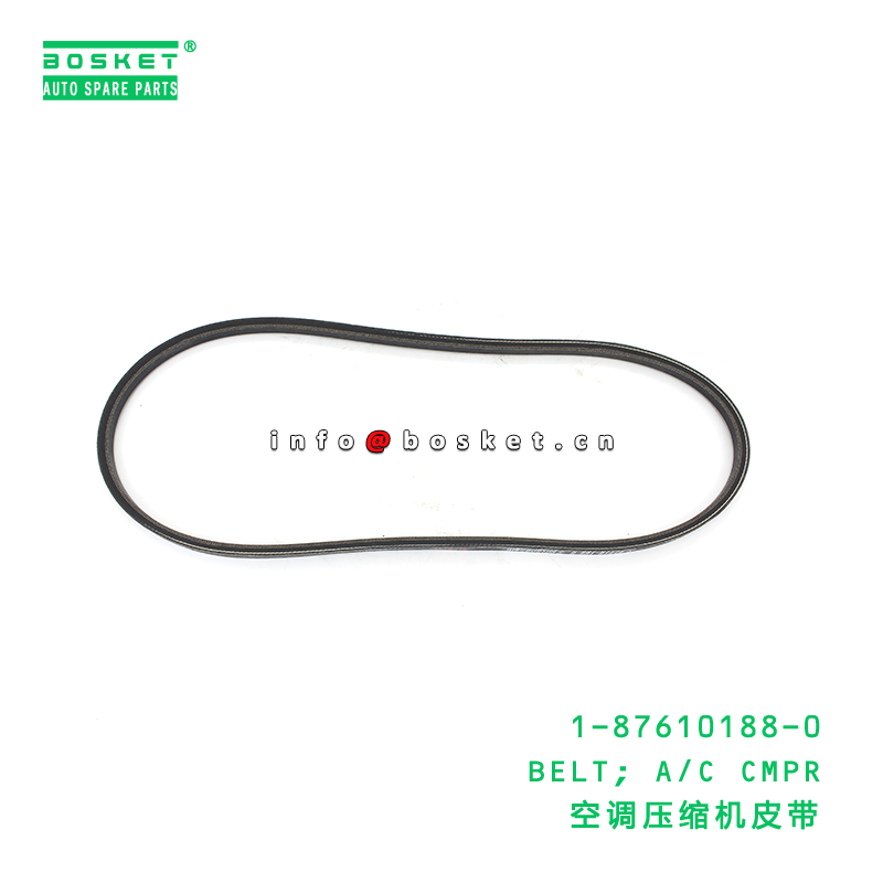 ISUZU 1876101880 A/C Compressor Belt for ISUZU Trucks - 1PCS Pack