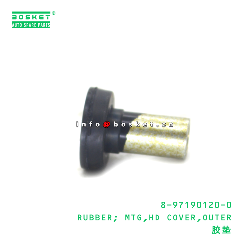 8-97190120-0 RUBBER; MTG,HD COVER,OUTER suitable for ISUZU 8971901200