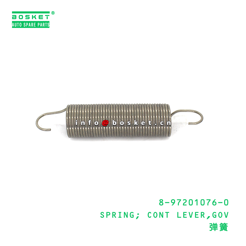 8-97201076-0 SPRING; CONT LEVER,GOV suitable for ISUZU 8972010760