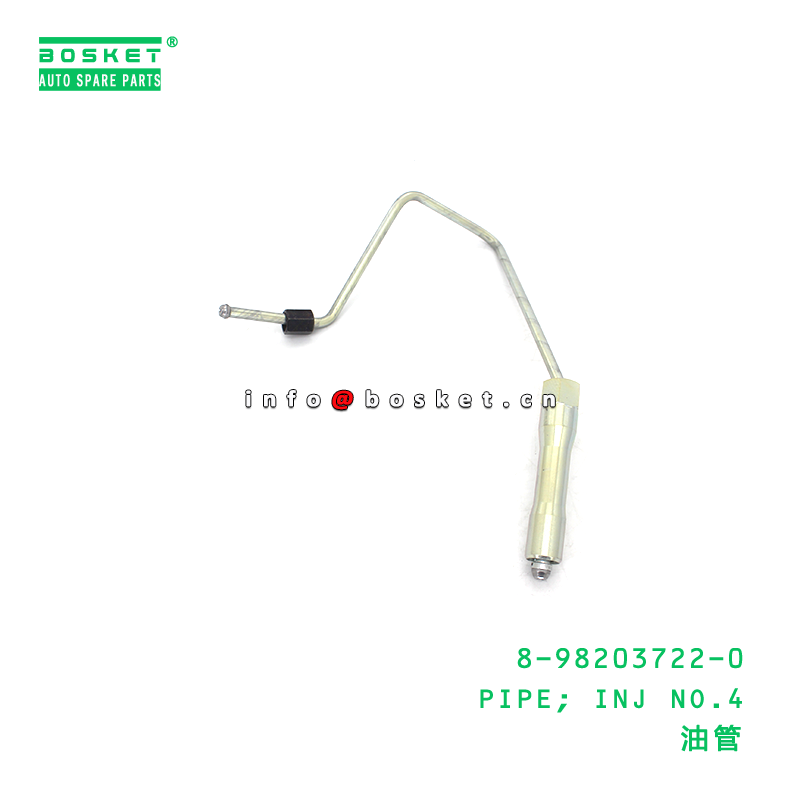8-98203722-0 PIPE; INJ NO.4 suitable for ISUZU 8982037220