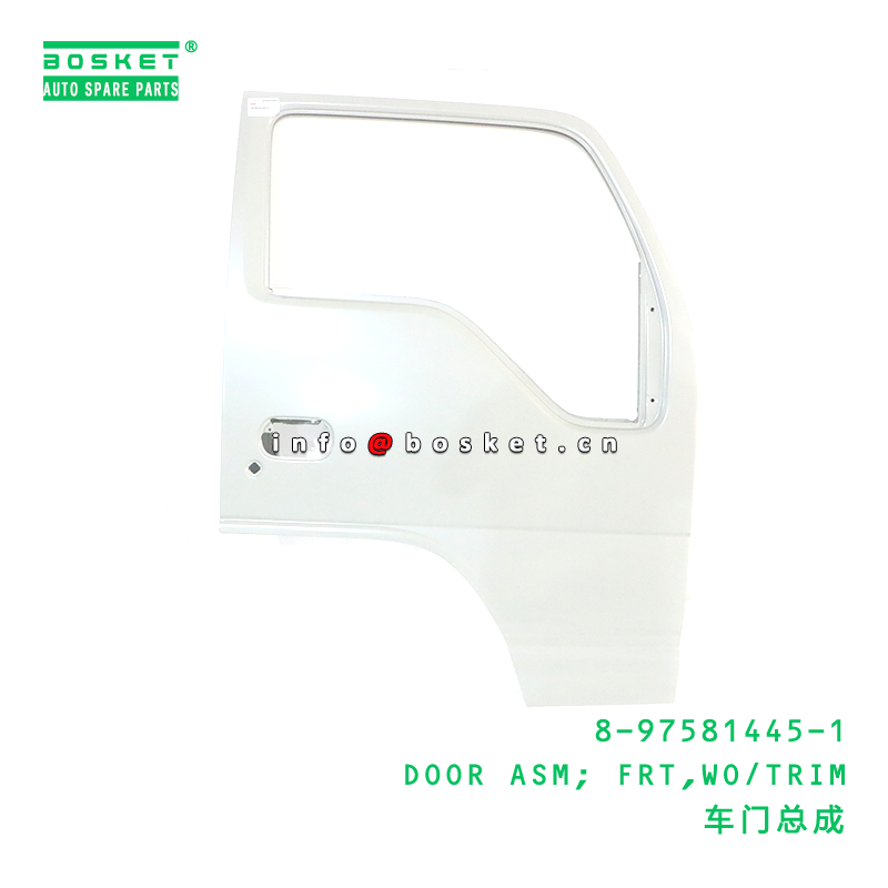 Front Door Assembly Without Trim 1PCS Front Door for ISUZU 8975814451 Truck Parts