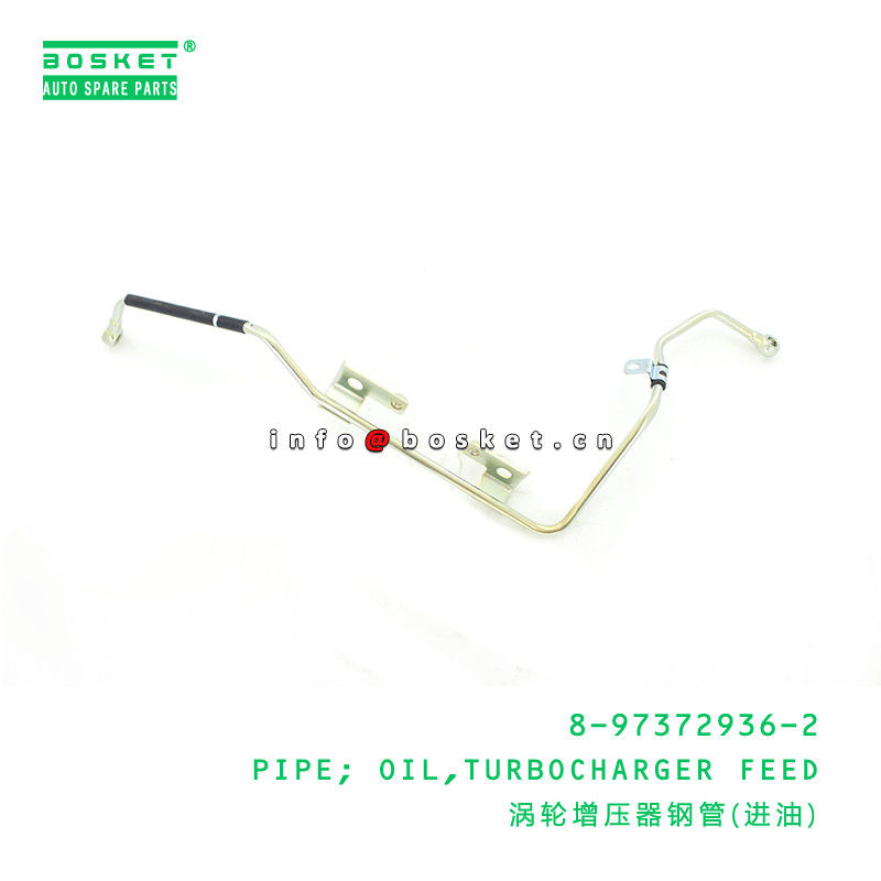 8-97372936-2 Turbocharger Feed Oil Pipe 8973729362 For ISUZU NPR71 4HG1-T
