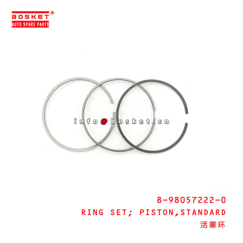 8-98057222-0 Standard Piston Ring Set 8980572220 For ISUZU XD 4JJ1