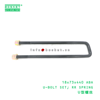 SET BULLONI A U 18x73x440 ABA; MOLLE POSTERIORI adatto per JMC 18x73x440 ABA